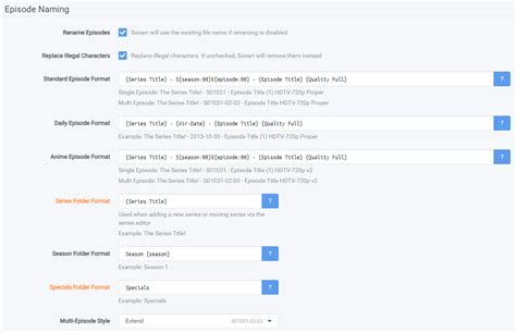 Sonarr Quick Start Guide .